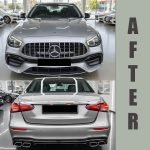 Mercedes Benz E Class 2012â15 (W212 Facelift) upgrade to 2023â24 E63 AMG Kit (W213)