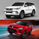 Toyota Fortuner to Legender GR Sport Conversion Kit â Type 3 & 4