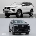 Toyota Fortuner Type 3/4 to LC300 Front Conversion Kit