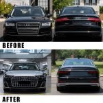 Horch D5PA Upgrade Facelift Matrix Conversion Body Kit â Audi A8 D4 (2010â2017) to 2018+