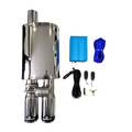 Remus Double Carbon Tip Valvetronic Exhaust with Vacuum Valve