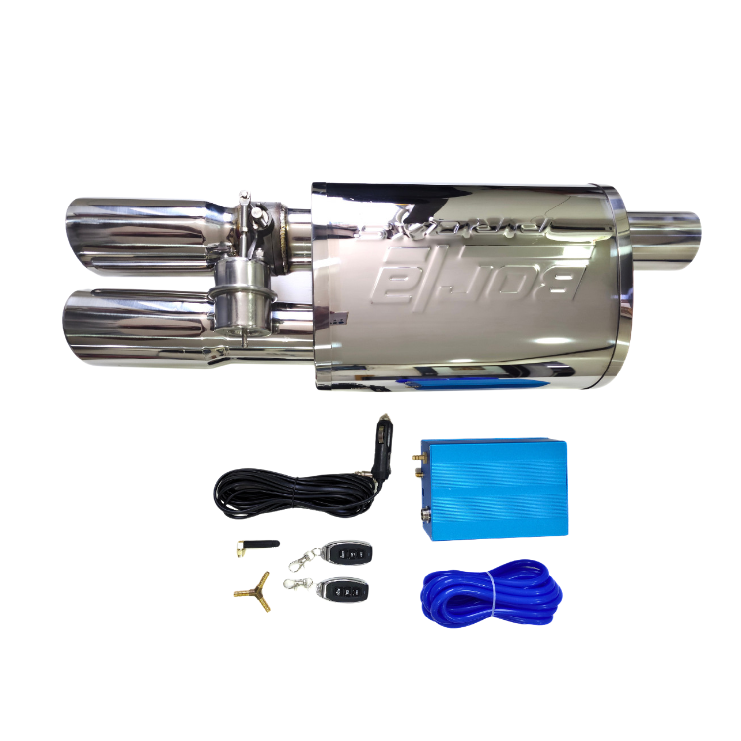 Borla Double Tip Valvetronic Exhaust With Vacuum Valve