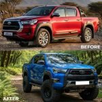 Toyota Hilux Revo to Rocco Body Kit
